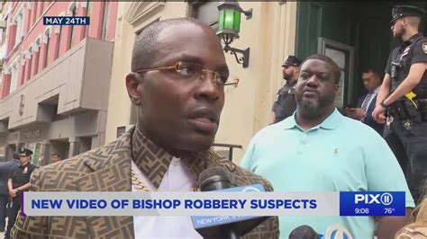 bishop robbed in church